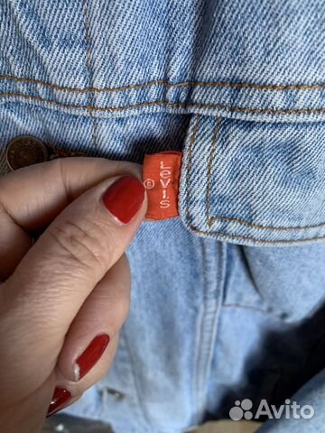 Куртка джинсовая Levi’s 50 р-р