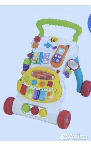 Ходунки -каталка новая Baby Go музыкальная Ходунки -каталка новая Baby Go музыкальная