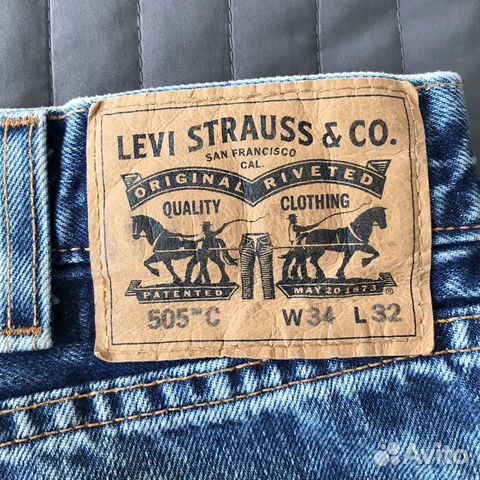 Джинсы Levi’s 505 (новые), размер W34 L32 Джинсы Levi’s 505 (новые), размер W34 L32