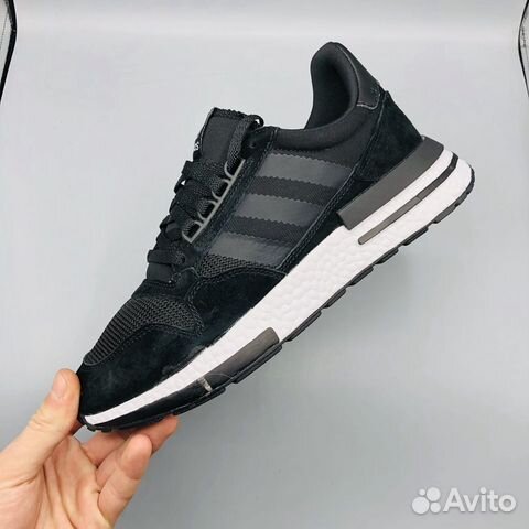 Кроссовки Adidas ZX 500 черные Кроссовки Adidas ZX 500 черные