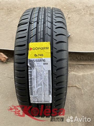 Летние шины 205 55 16 91V Gofom G745