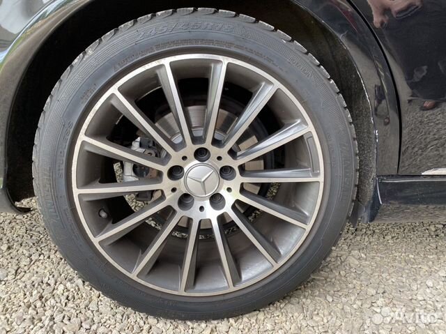 Колёса на 212 Mercedes на зимке Колёса на 212 Mercedes на зимке