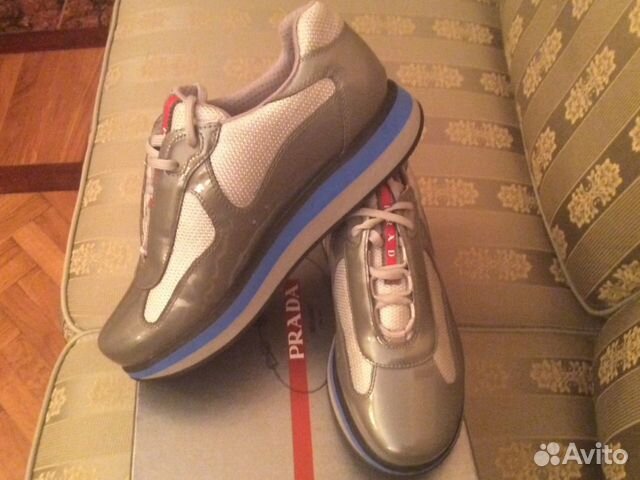 Prada новые мужские кроссовки, оригинал Prada новые мужские кроссовки, оригинал