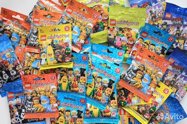 Lego Minifigures Минифигурки Лего разных серий