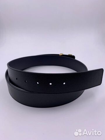 Новый мужской кожаный ремень Louis Vuitton чёрный Новый мужской кожаный ремень Louis Vuitton чёрный