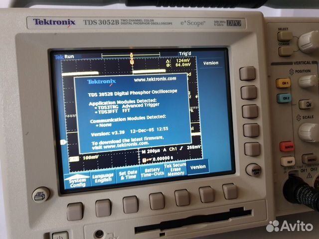 Осциллограф цифровой TDS3052B Осциллограф цифровой TDS3052B