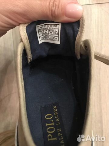 Кеды Ralph Lauren оригинал Кеды Ralph Lauren оригинал