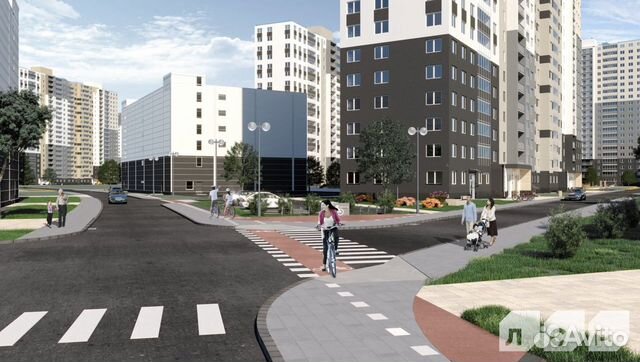 1-к квартира, 36.6 м², 13/22 эт.