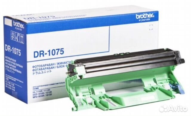 Фотобарабан Brother DR-1075 черный Фотобарабан Brother DR-1075 черный