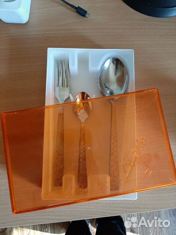 Набор столовых приборов нержавейка СССР умпо