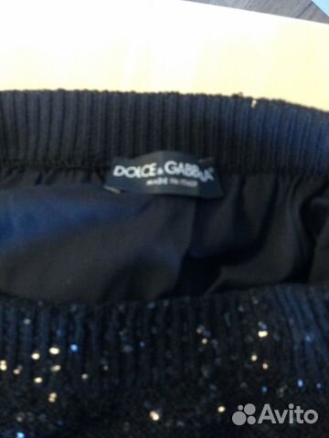Юбка с пайетками Dolce Gabbana
