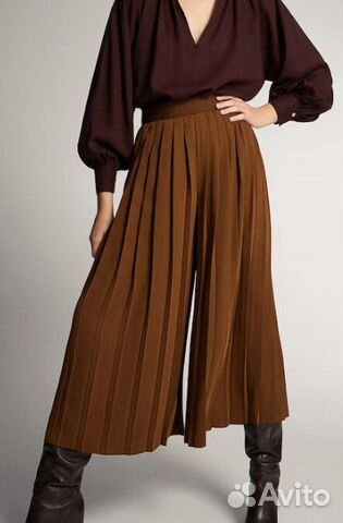 Юбка-кюлоты плиссе Massimo Dutti 34 размер новые Юбка-кюлоты плиссе Massimo Dutti 34 размер новые