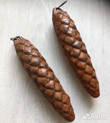 Гири (шишки) для часов (пара) Гири (шишки) для часов (пара)
