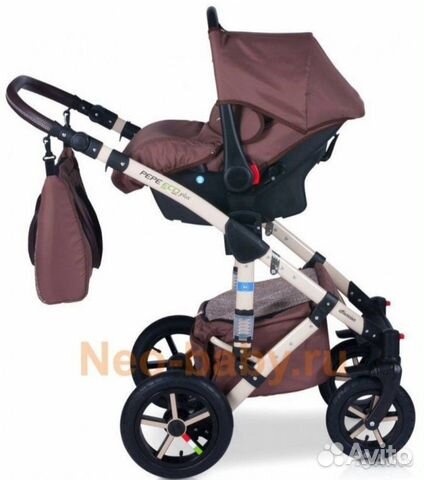 Коляска 3в1 Pepe Eco Plus Коляска 3в1 Pepe Eco Plus