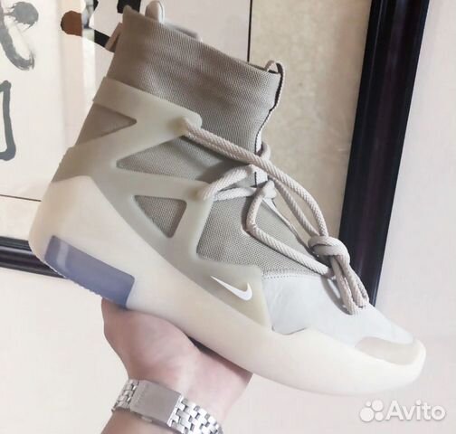 Кроссовки Nike air x Fear of god 1 Oatmeal 14us Кроссовки Nike air x Fear of god 1 Oatmeal 14us