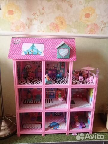 Домик кукольный для лол Домик кукольный для лол