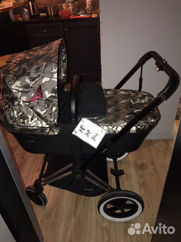 Коляска Cybex priam butterfly (лимитированная)