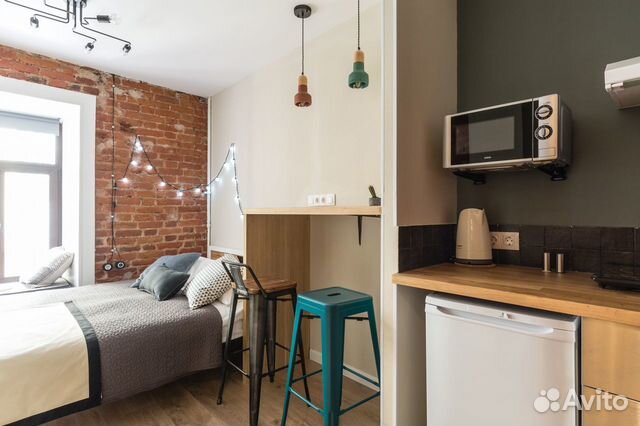 

Квартира-студия в апарт-отеле, 16 м², 1 кровать