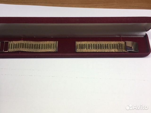 Золотой браслет для часов 583 проба