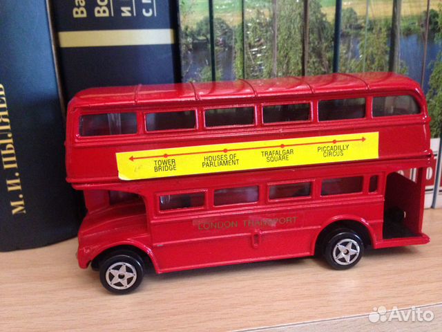 Модель 1 : 43 Лондон Автобус 2-х этажный в Москве