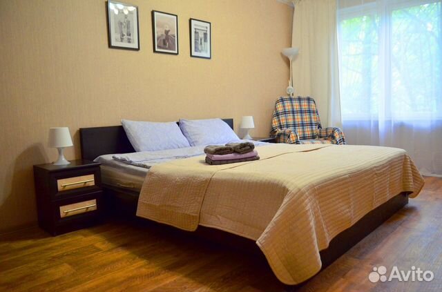 

1-к. квартира, 32 м², 2 кровати