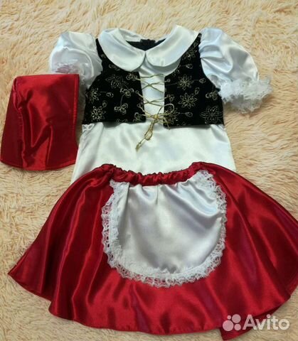 Костюм красная шапочка