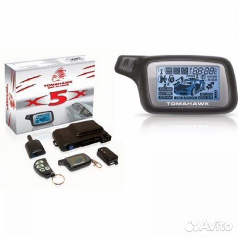 Новая Томагавк Х5 сигнализация автозапуск