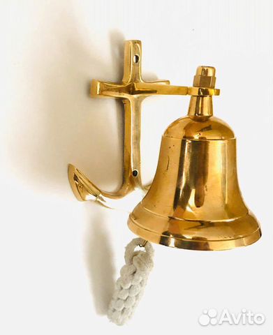 Рында корабельная с якорем