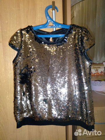 Нарядная кофточка для девочки, рост 122