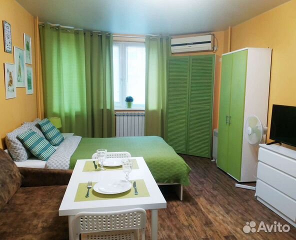 

1-к. квартира, 31 м², 2 кровати