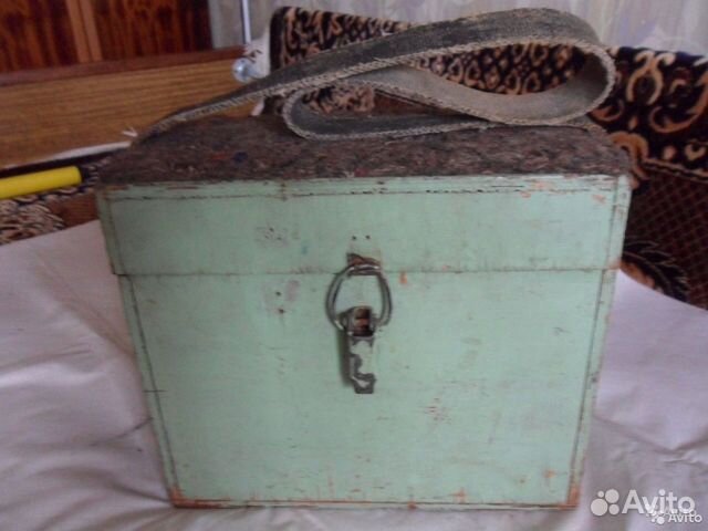 Ящик рыбака и Сапоги кирзовые Р. 41