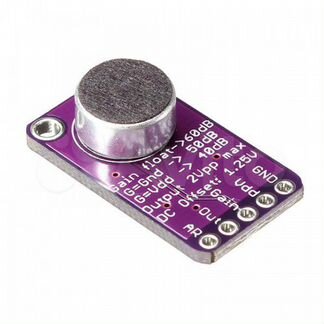 MAX9814 Модуль микрофона с усилителем