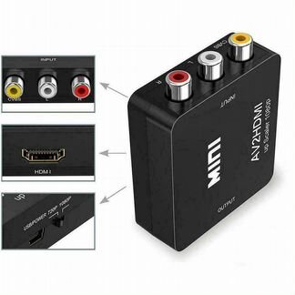 Конвертер 3RCA - hdmi (720P/1080P)
