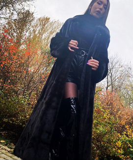 Шуба норковая в роспуск