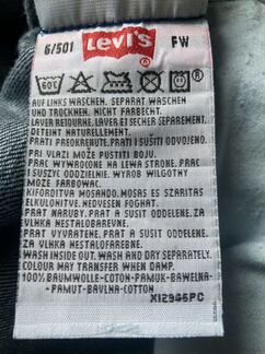 Мужские джинсы Levi’s 501 31/32