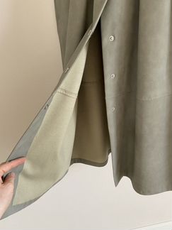 Юбка из экокожи