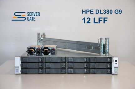 Сервер HP DL380 G9 12LFF 2x E5-2643v3 64 GB
