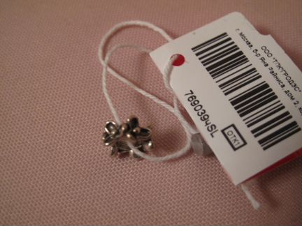 Серебряные шармы sanlight (новые)