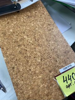 Пробка напольная клева, 4 мм, арт 60720