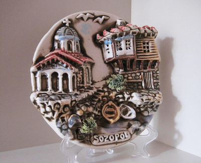 Декоративные тарелки (Париж, Прага, Созопол и др.)