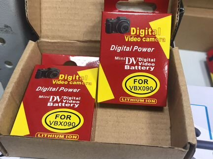 2шт Аккумулятор pentax D-LI92, Panasonic VW-VBX090