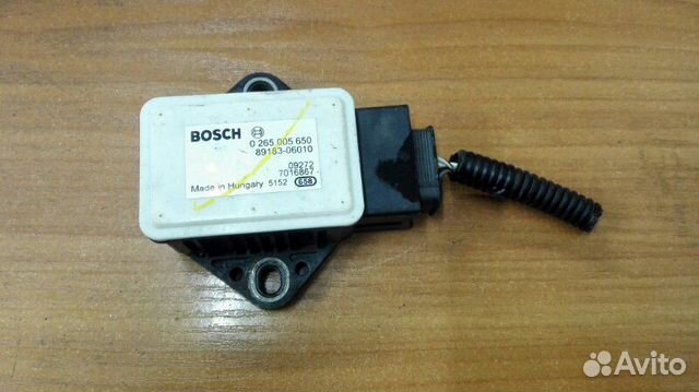 Датчик продольного/поперечного ускорения (ESP)