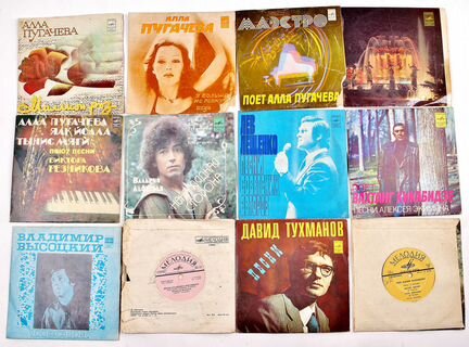 Виниловые пластинки СССР. Миньон