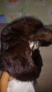 Норковая шапка мужская, 58