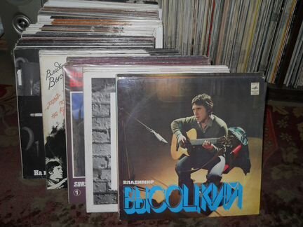 Владимир Высоцкий 62шт в Клубе Грампластинки