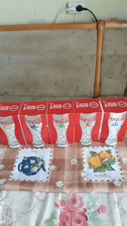 Стаканы кока кола олимпийские