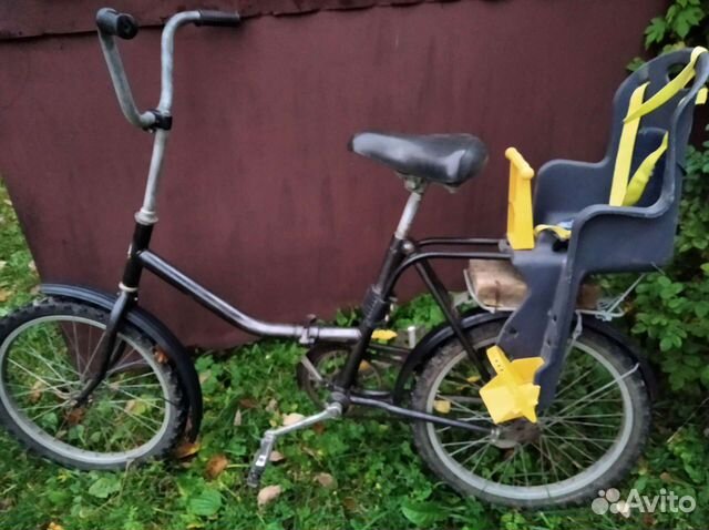 Велосипед Десна с детским сиденьем, Б/у купить в Санкт-Петербурге | Авито
