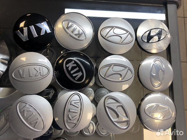 Колпачки на литые диски kia