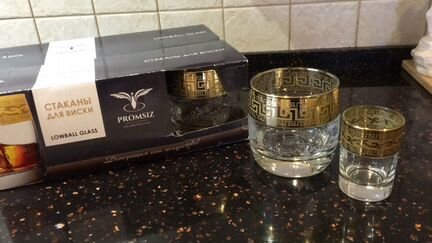 Стаканы для виски и для водки