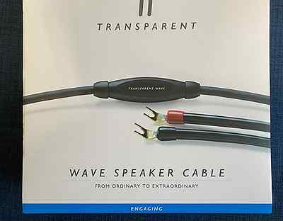 Transparent wave акустический кабель